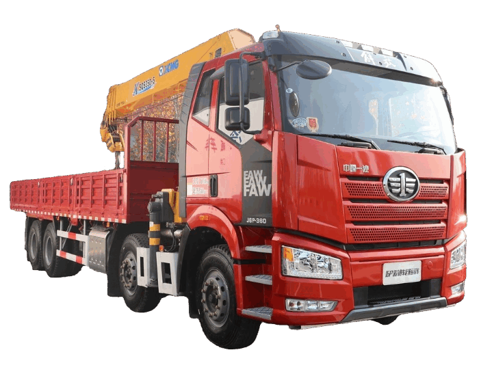 شاحنة نقل الرفع الجديدة J6P 8X4 من FAW Jiefang